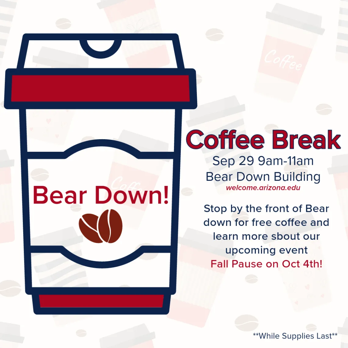 Coffee Break flyer