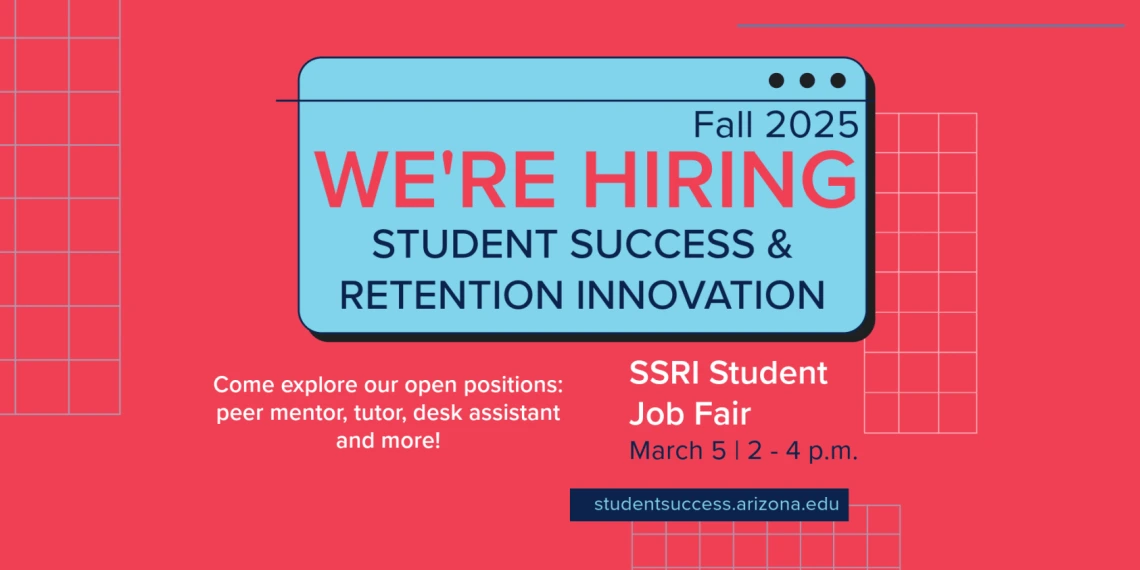 SSRI STUDENT JOB FAIR FLYER