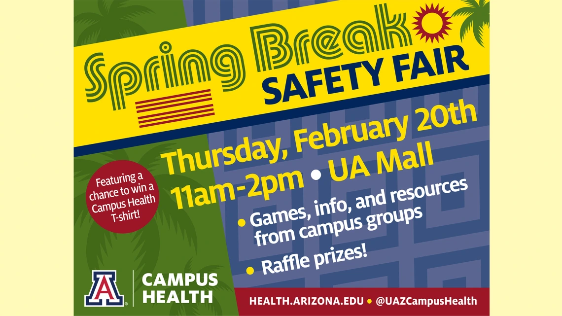 spring break safety fair slide