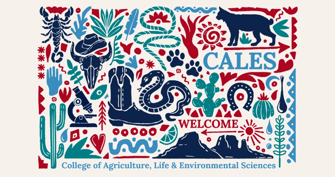 cales welcome graphic