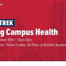 Thrive Trek: Visiting Campus Health
