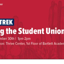 Thrive Trek: Visiting the Student Union